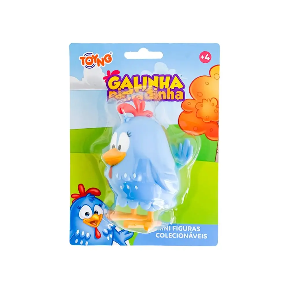 Toyng Mini Figura Galinha Pintadinha, Personagem Colecionável Infantil, Brinquedo para Brincar e Colecionar - 1