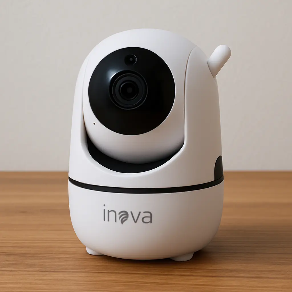 Câmera De Segurança Wifi Ip Audio E Sensor Movimen 360 Graus - 1