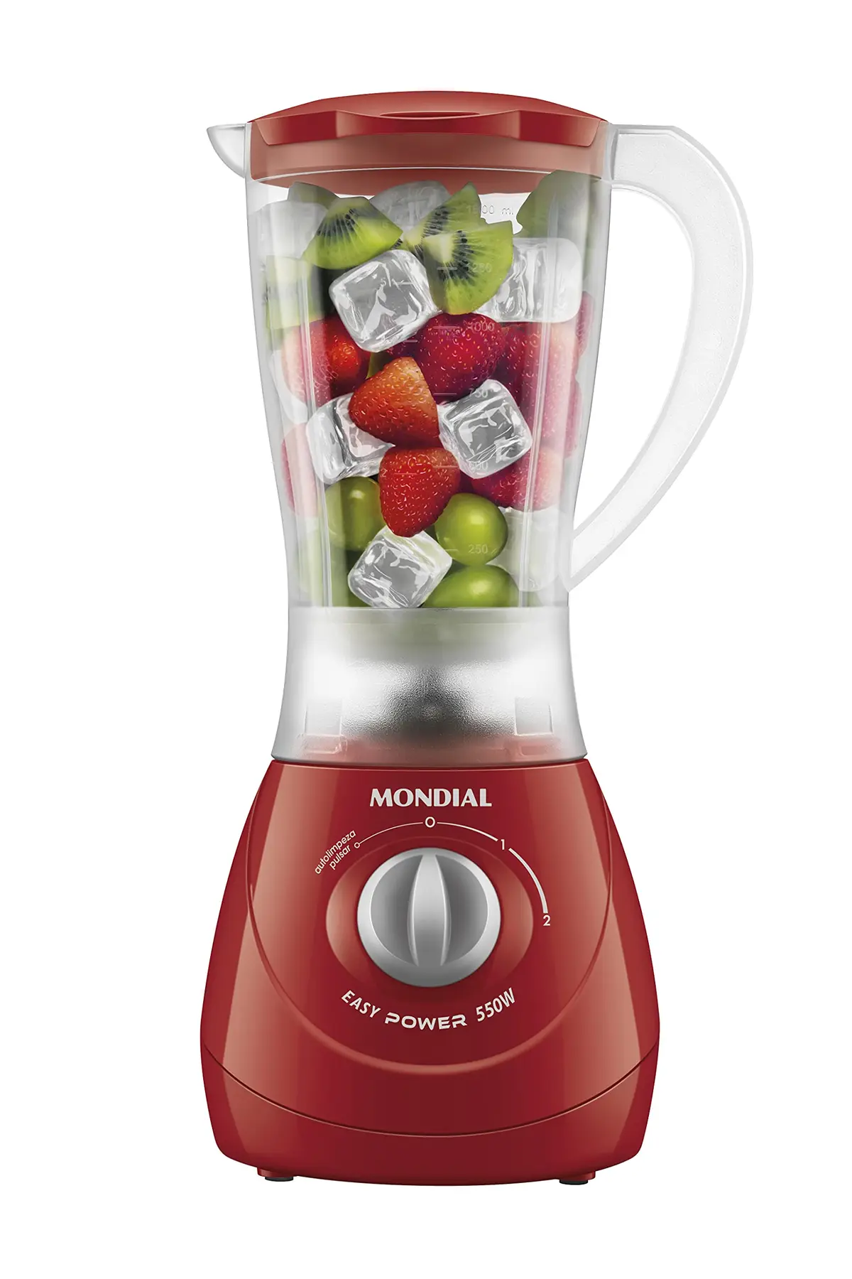 MONDIAL Liquidificador Easy Power, Vermelho, 550W, 220V - L-550-R