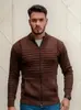 Suéter Masculino de Lã com Zíper para Frio - 1