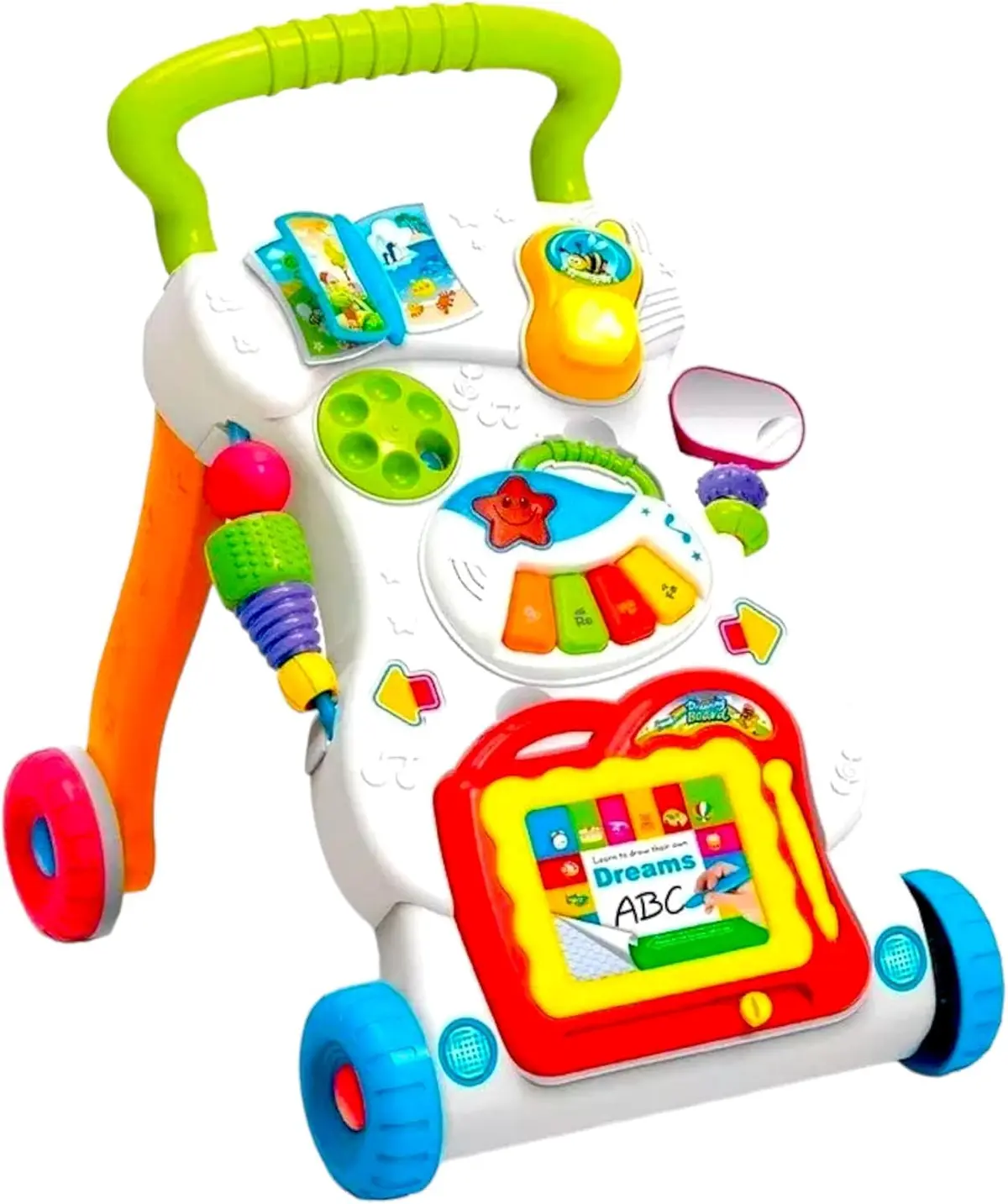 Andador Educativo Didático Musical Kidino Ginasio Andador para Bebê Andador Centro de Atividades Para bebe Infantil