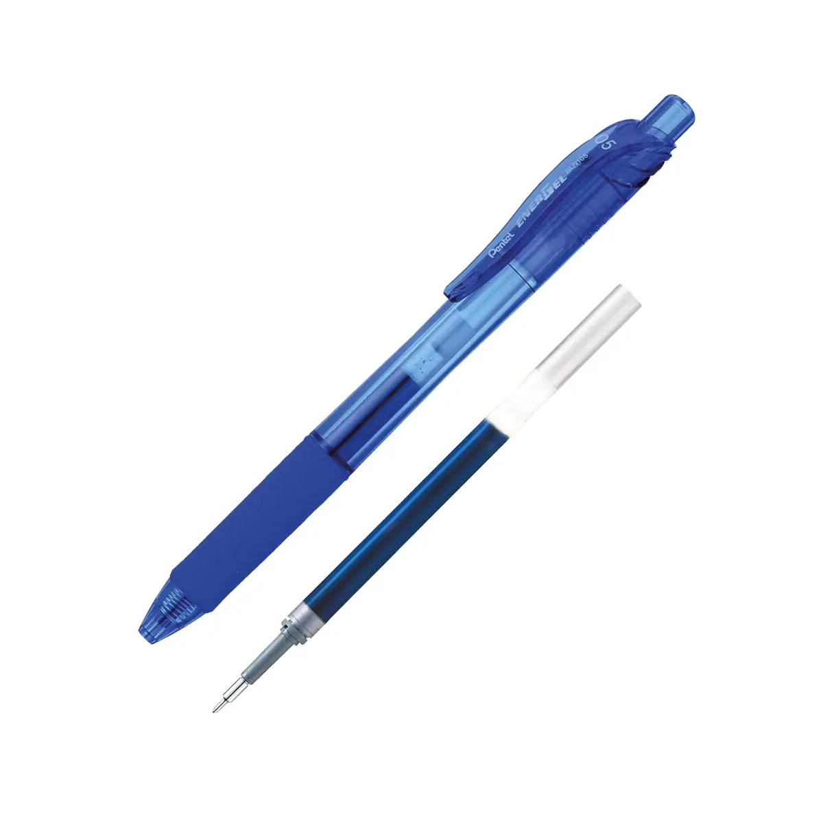 Pentel Caneta Gel Energel X Retrátil 0.5mm Azul + Refil SM/BLN105-CR - 1