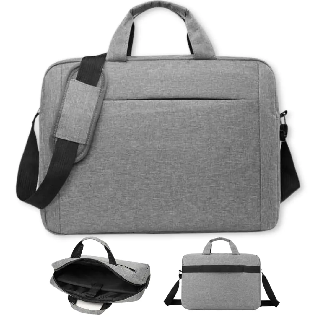 Bolsa Pasta para Notebook Maleta Executiva Impermeável Portátil | Alça Ombro e Mão Para Viagem, Trabalho, Faculdade Ideal Para o Dia a Dia Alça Transversal Unissex - Exclusividade Izal - 1