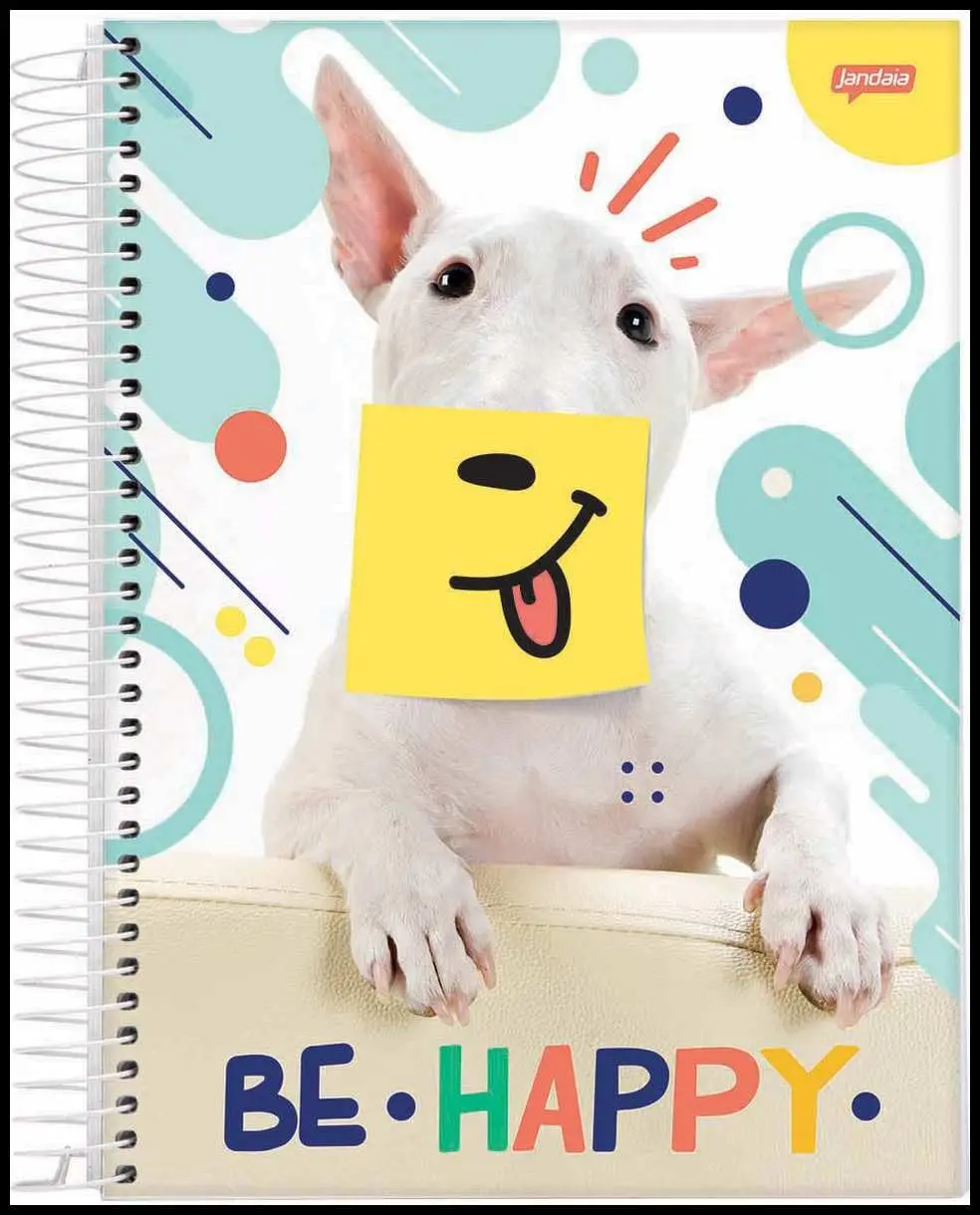 Kit de Cadernos, Jandaia, Universitário, 1 Matéria, Capa Dura, Pet, 80 Folhas, Pacote com 4