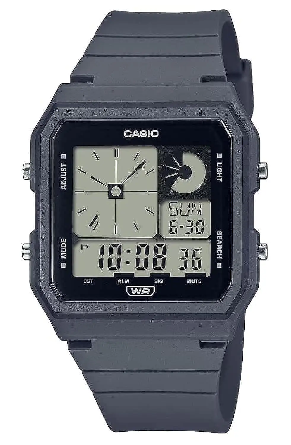 Casio POP Bio-Based Renewable Band LED Backlight Daily Alarm Digital Watch