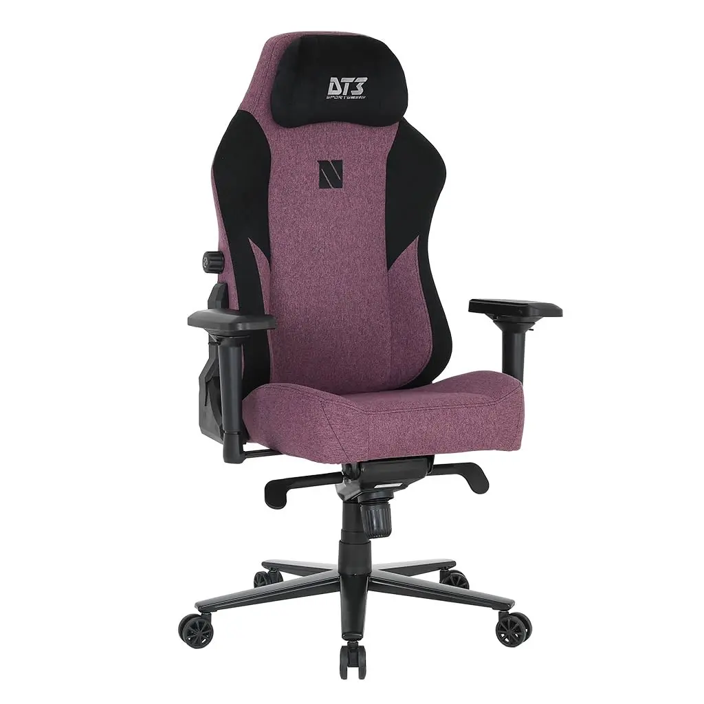 Cadeira Gamer DT3 Nero, Revestimento com Tecido DT3 Max2Weave, almofada magnética, apoio lombar integrado, braços 4D+, suporta até 140 e altura máx. de 1,85m(Grape) - 1