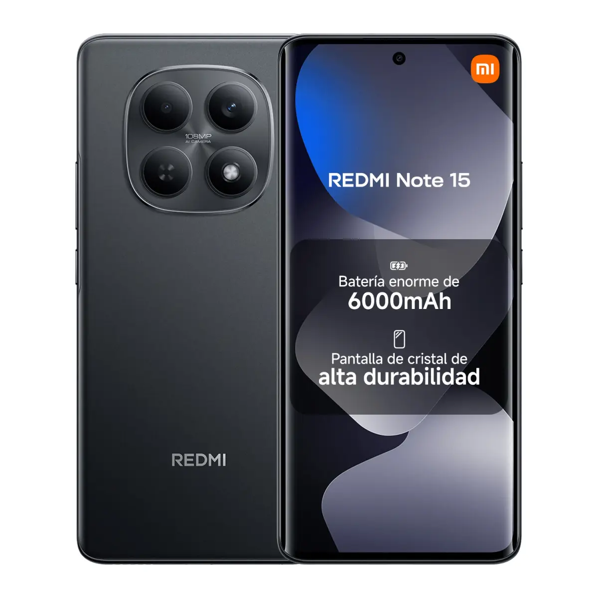 Official | REDMI Note 15, Batería masiva de 6000 mAh, Cámara súper clara de 108 MP, Pantalla AMOLED de 6.77", MediaTek Helio G100-Ultra - 1