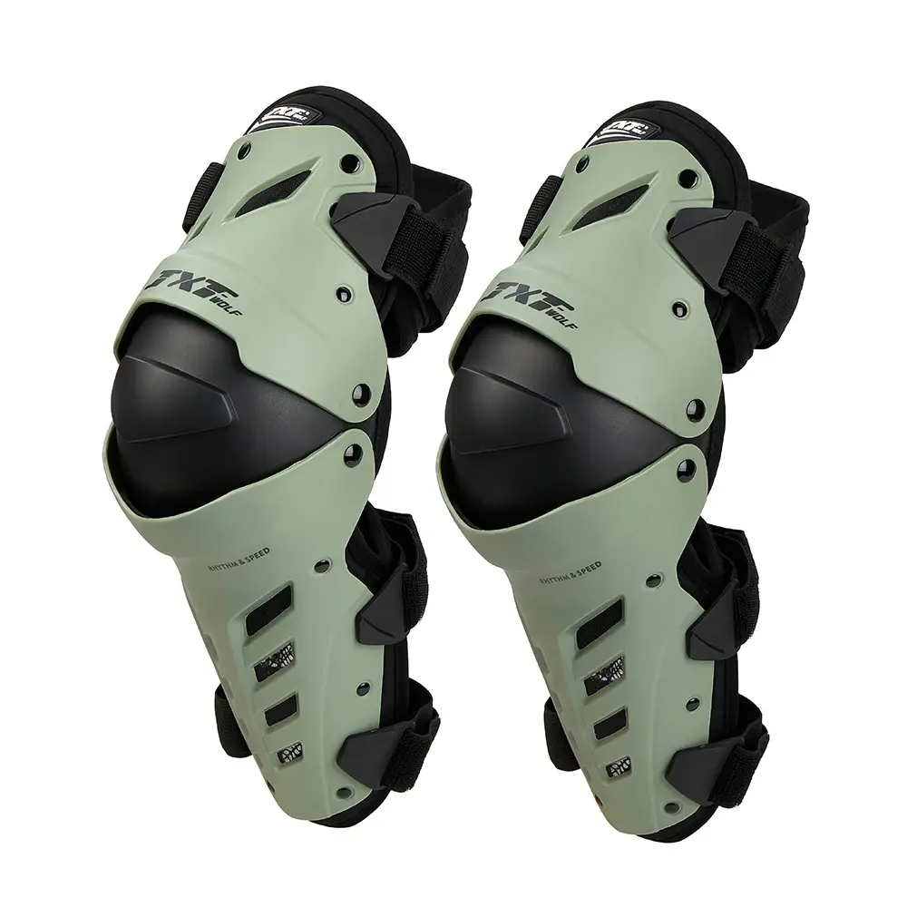 Protetor de Joelho JXT WOLF para Motocicleta, Proteção Antichoque para Atividades, Proteção para Pernas em Quatro Estações, Estrada e Cross-Country - 1