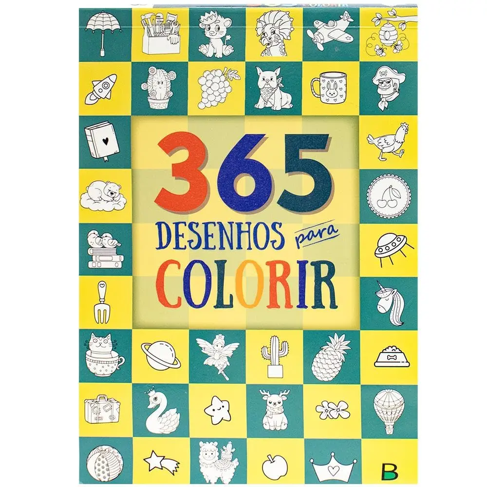 365 Desenhos para Colorir - 1