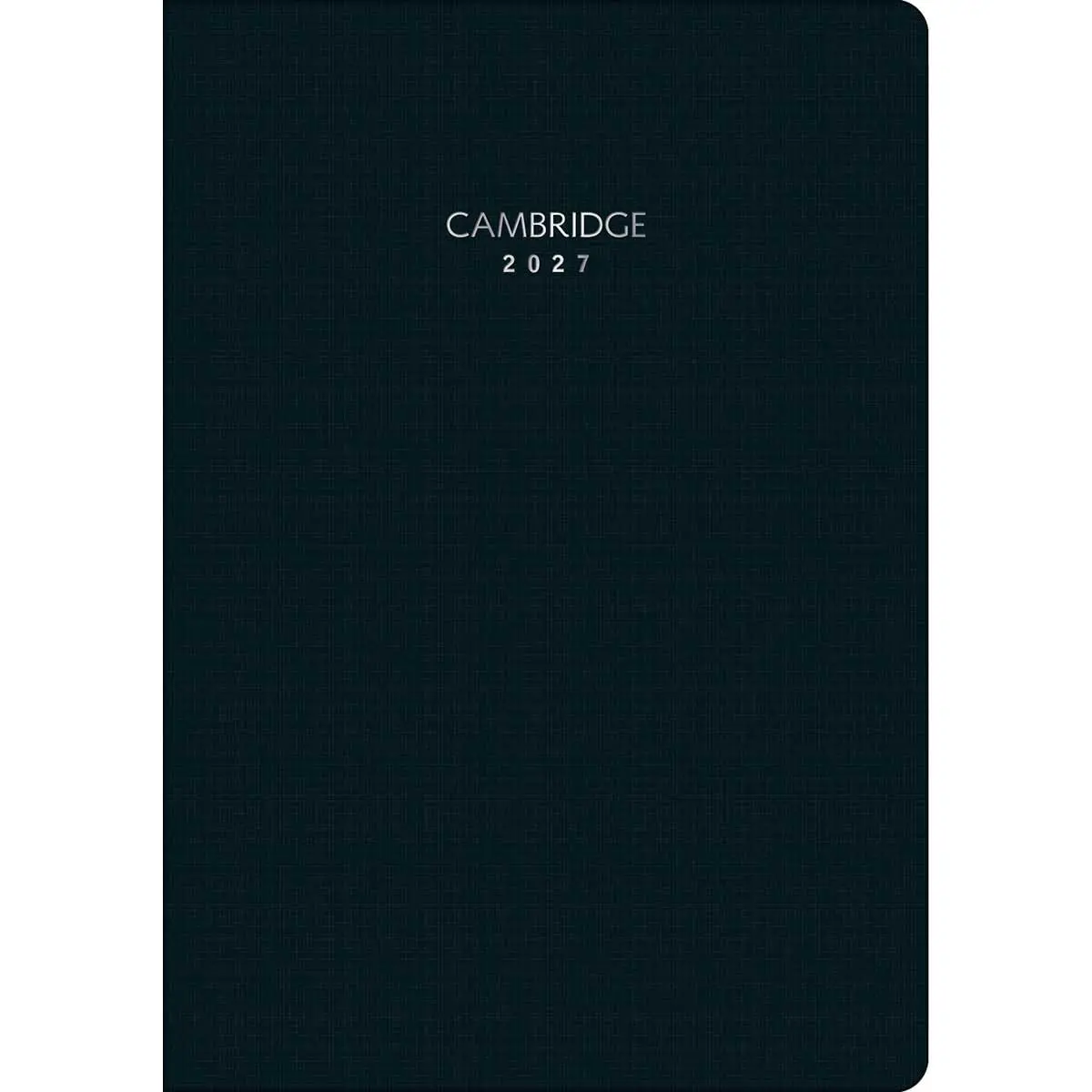 Tilibra - Planner Executivo Grampeado 17,8 x 25,4 cm Cambridge 90 G 2027 - Preta - 1