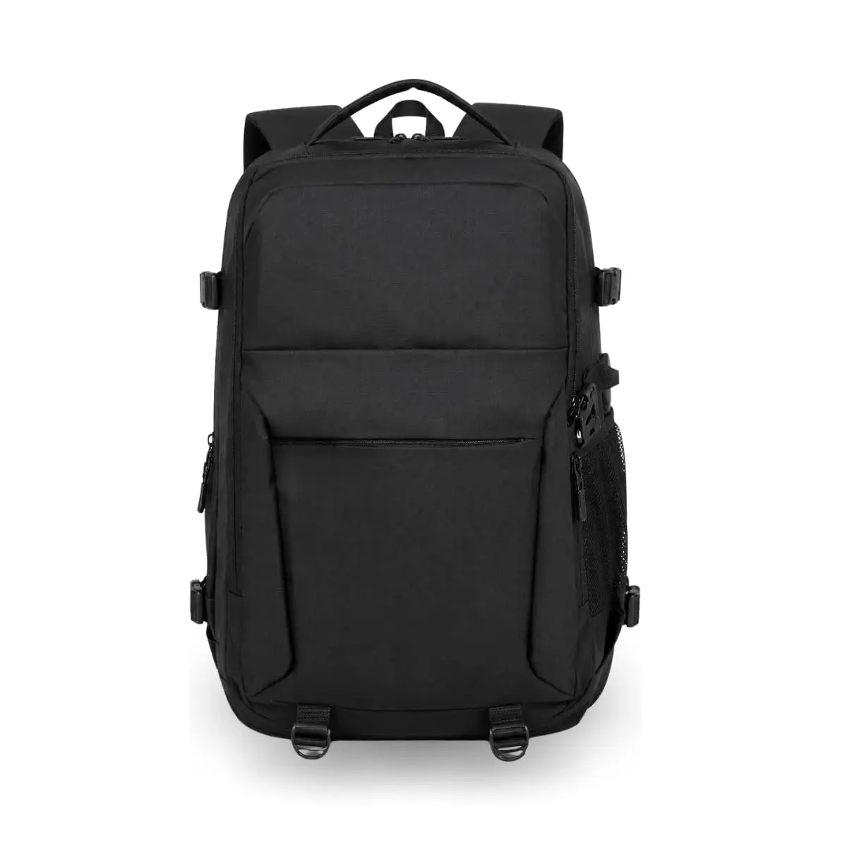 Mochila de Viagem Masculina para Notebook com Porta USB, Resistente à Água, Tira para Mala de Bordo, Grande Capacidade e Compartimentos Organizadores