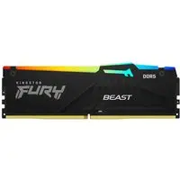Memória Kingston Fury Beast, 16GB, RGB, DDR5, 6000MHz, C30, KF560C30BBEA-16 - 1