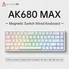 Ajazz ak680 max interruptor magnético teclado mecânico - 1