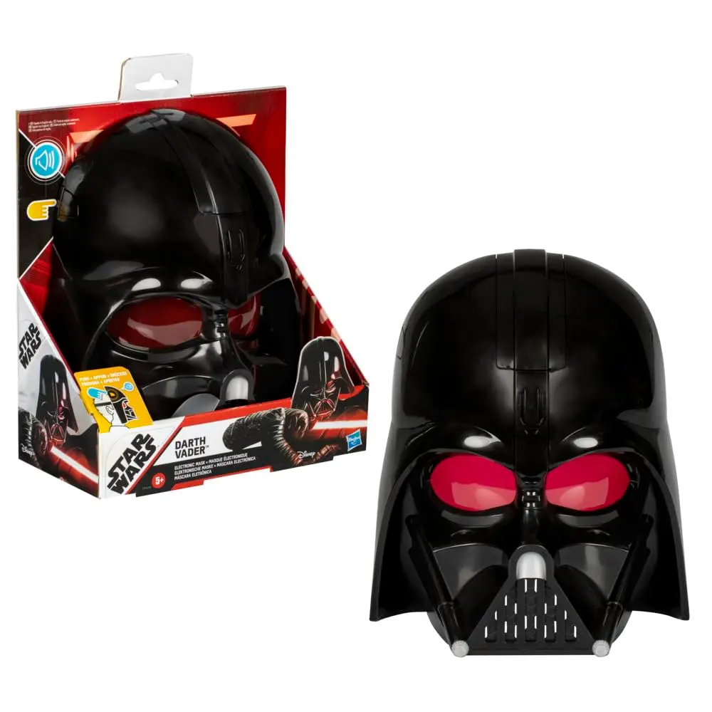 Star Wars Darth Vader Máscara Eletrônica, Brinquedo Infantil com Efeitos Sonoros