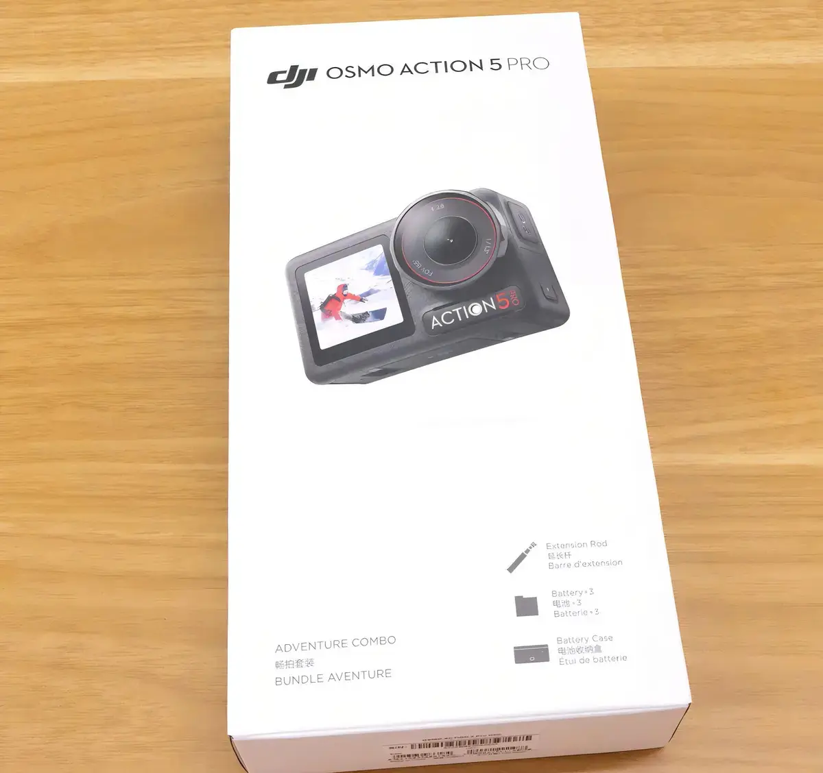 Câmera de ação Dji Osmo Action 5 Pro 4k Combo Adventure preta thumbnail 7