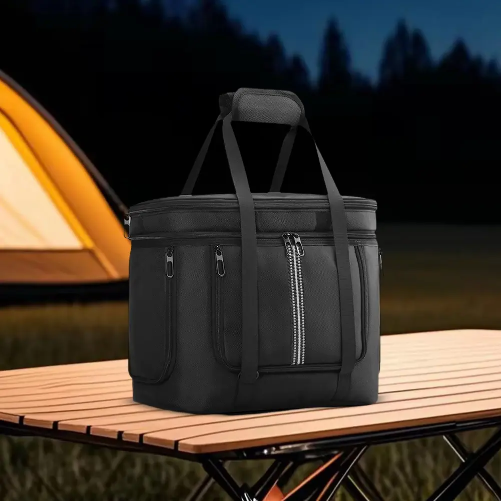 Estojo de transporte para anker solix c1000, bolsa portátil para estação de energia, bolsa de transporte para viagem, capa protetora com alça de ombro e alça - 1