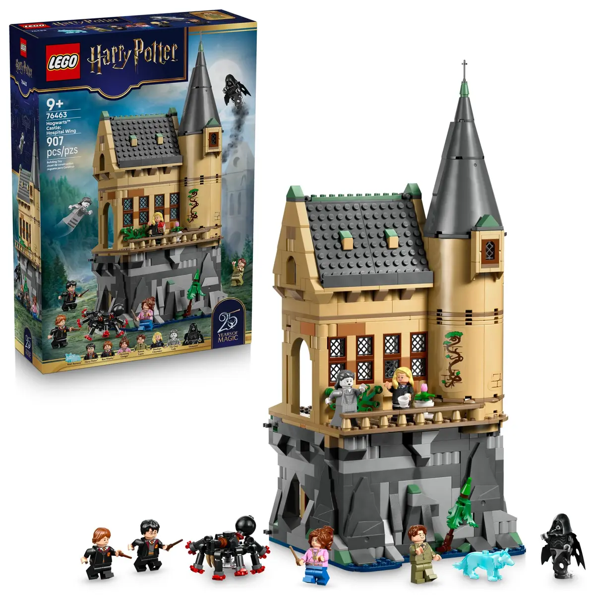 LEGO Harry Potter O Castelo de Hogwarts: Ala do Hospital 76463 | Brinquedo De Montar, Anos 9+, Meninos E Meninas, Decoração De Harry Potter Para Fãs, 907 Peças