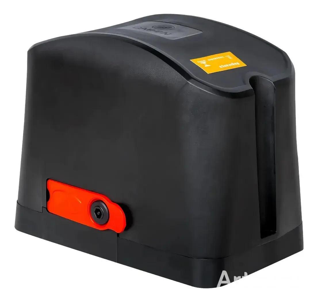 Motor Portao Eletronico Garen 1/4hp 400kg Rapido Preto Deslizante Dz