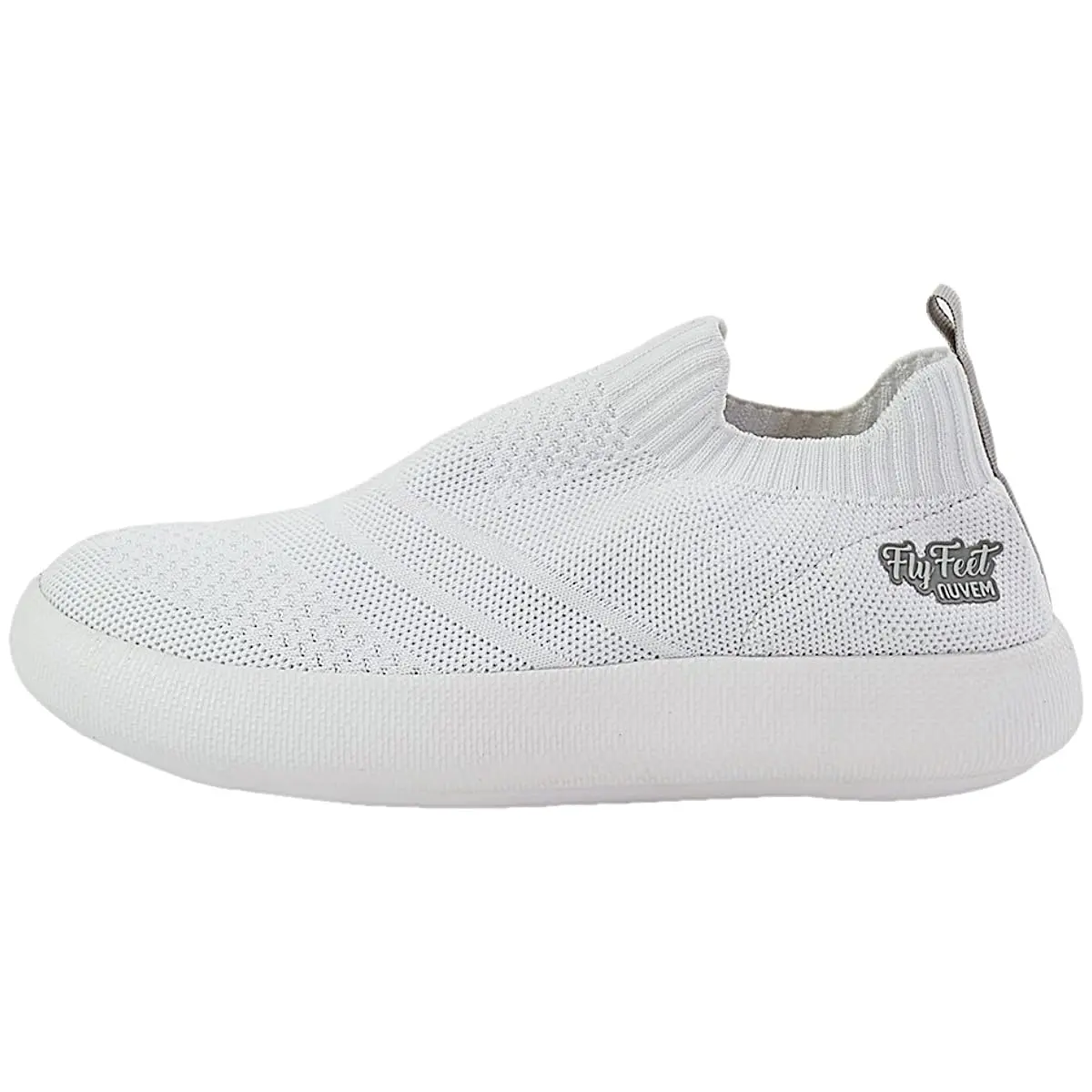 Tenis Ortopedico Flyfeet Nuvem Knit 40/41 Branco - 1
