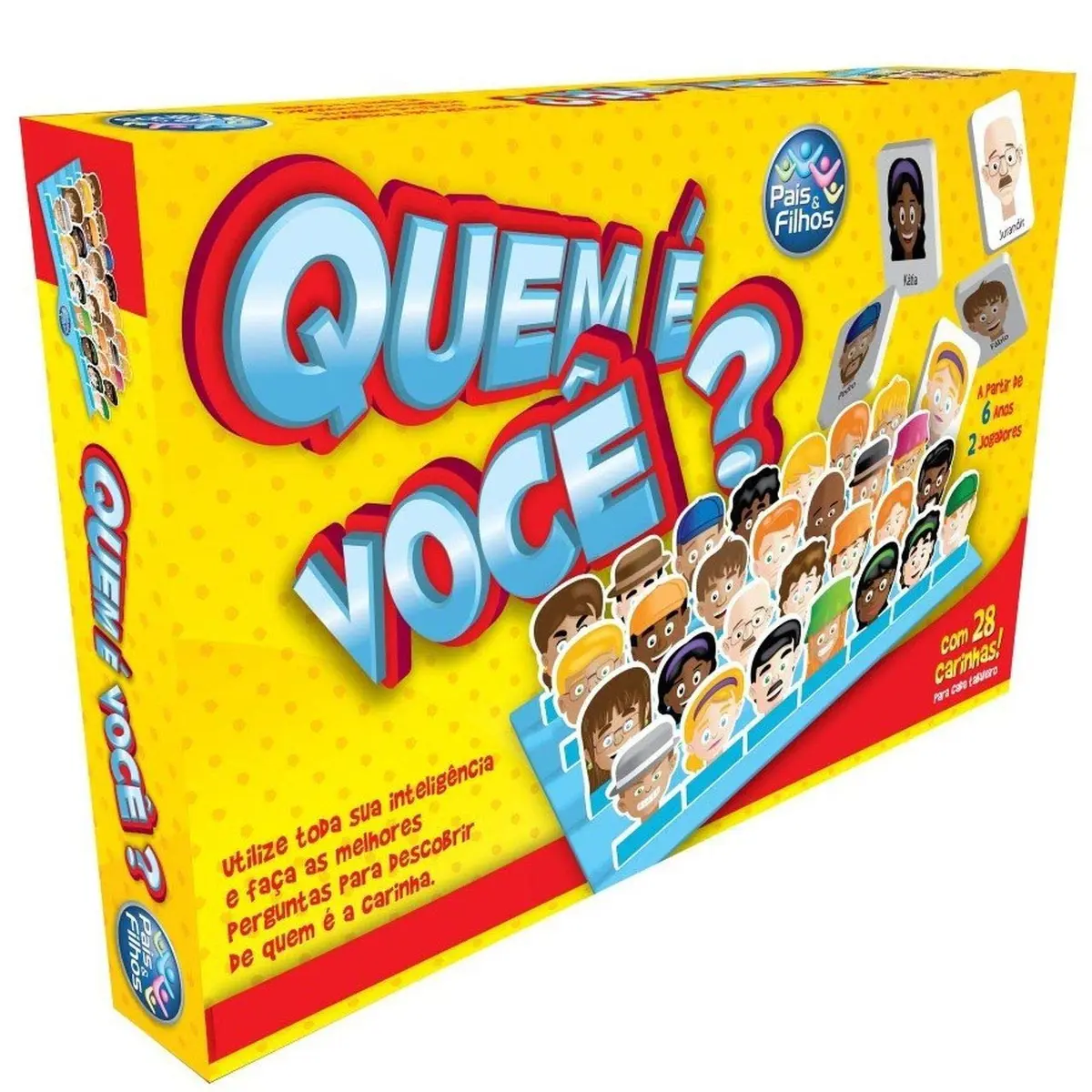 Pais&Filhos 2810 Jogo " Quem é você?" a partir de 6 anos