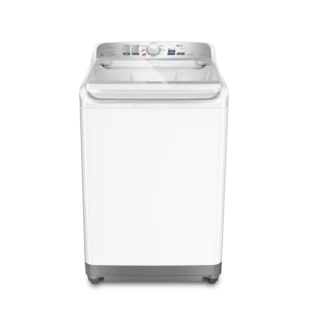 Máquina de Lavar Panasonic 15kg Branca Função Vanish NA-F150B1W 127v