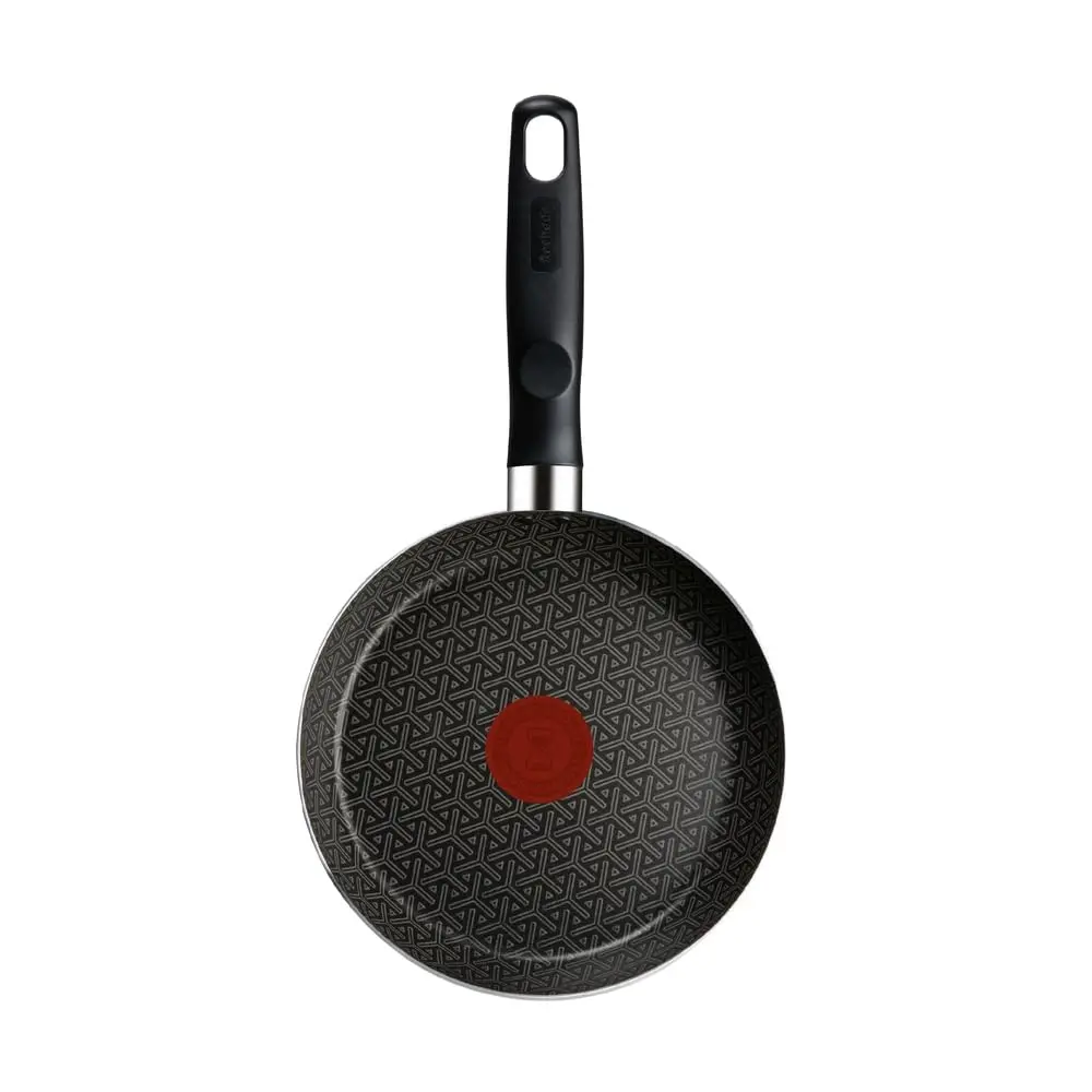 Frigideira Rochedo Robusta Grafite 20cm com Antiaderente Resist 3X, Reforçado com Partículas Minerais, Alta Espessura, Base Limpa Fácil e Thermo-Sinal