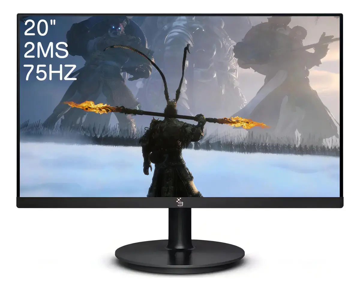 Monitor Gamer 3Green 20" LED 75 Hz HD Preto
