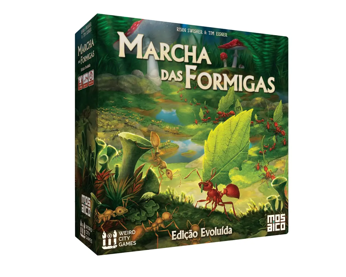 Mosaico Jogos | Marcha das Formigas | Jogo Euro 4x | 1-5 Jogadores - de 60-90 min | Conquiste a Prado e se Torne a Colonia Mais Forte. - 1