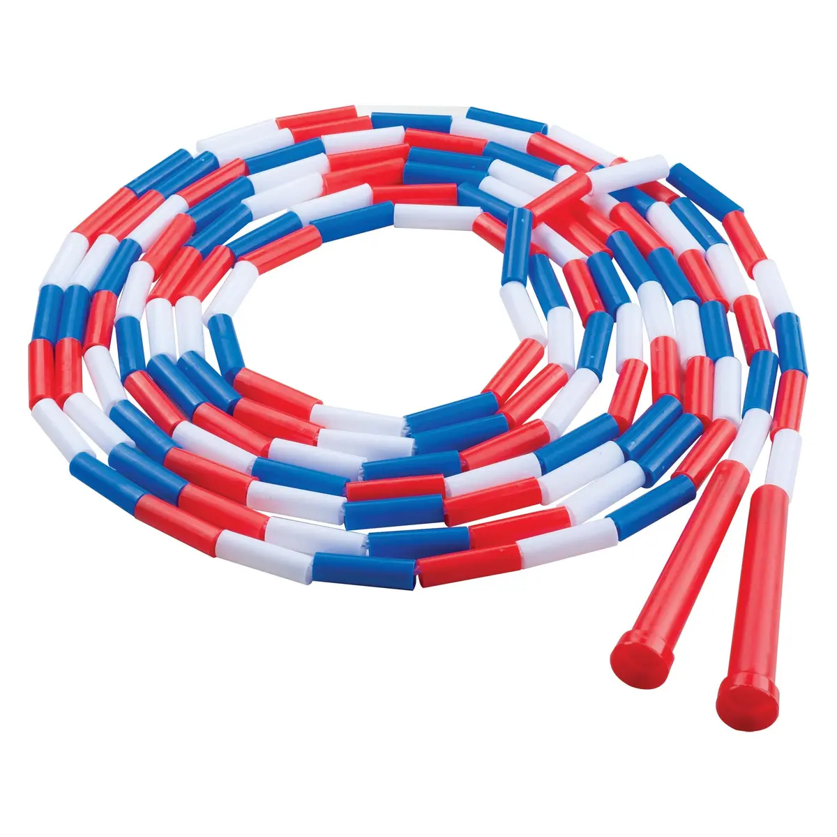 Champion Sports Cordas de pular com contas segmentadas de plástico clássicas - Educação física, academia, fitness e uso recreativo, em uma variedade de comprimentos para crianças a adultos - 1