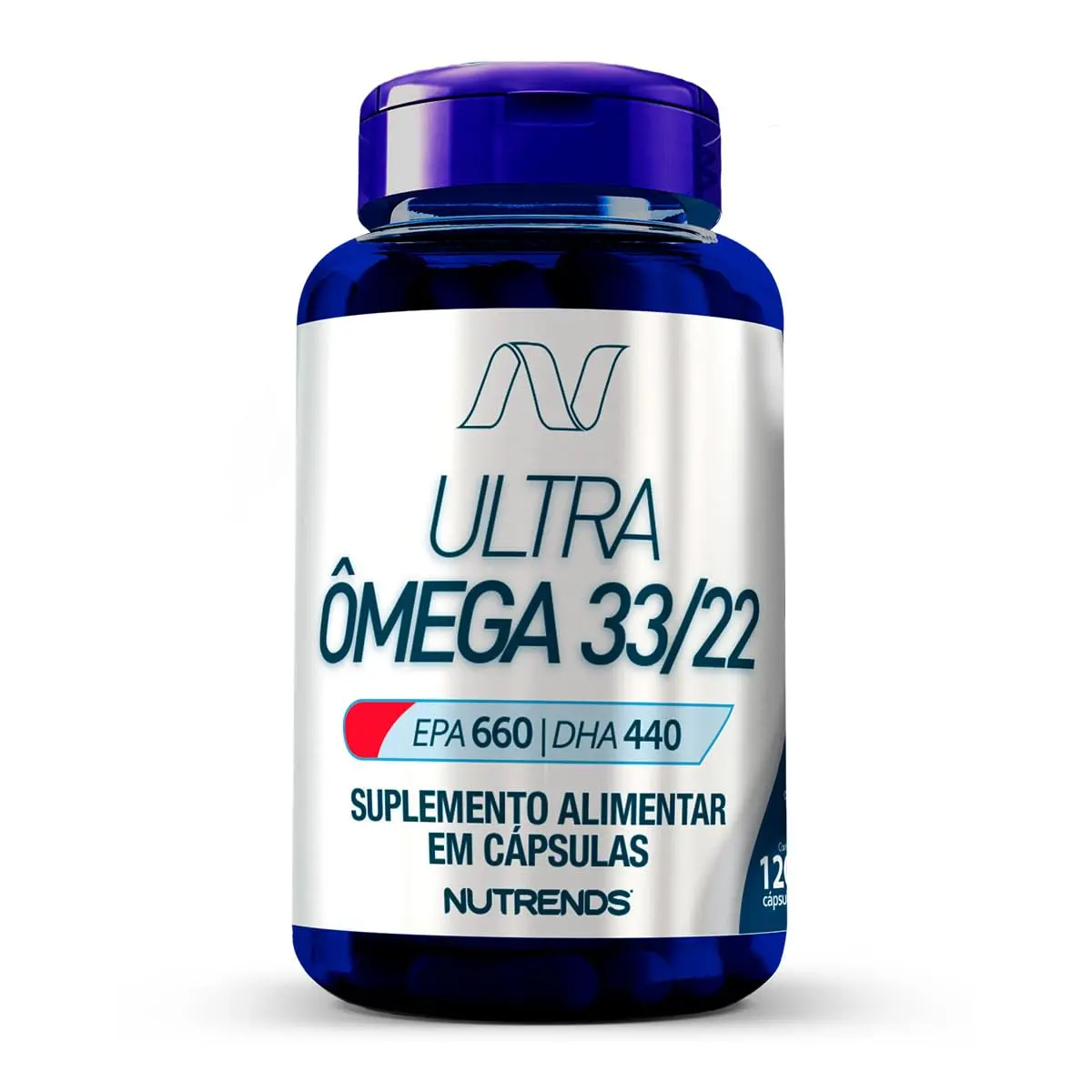 Ultra Ômega 33/22 (EPA 660 | DHA 440) 1000mg 120 cápsulas, Nutrends