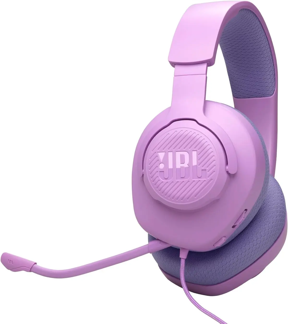JBL, Fone de Ouvido Com Fio, Quantum 100M2, Headset Gamer, Over Ear, Microfone Removível - Rosa