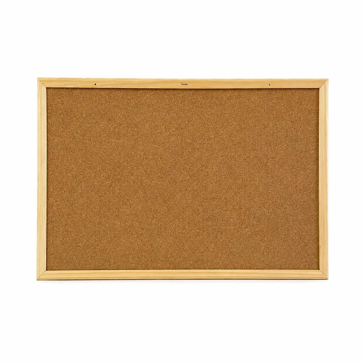Souza & Cia Quadro de Cortiça Standard 90x60 cm com Moldura em Madeira Pinus Luxo, Modelo 3294, Painel de Avisos para Escritório, Escola, Home Office e Organização