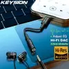 [Moedas R$ 17] Adaptador Tipo-C p/ P2 DAC Áudio Hi-Fi 32bit - 1