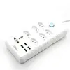 Extensão de Energia 6 Tomadas e 4 USB, 2500W, 1,9 metros - 1