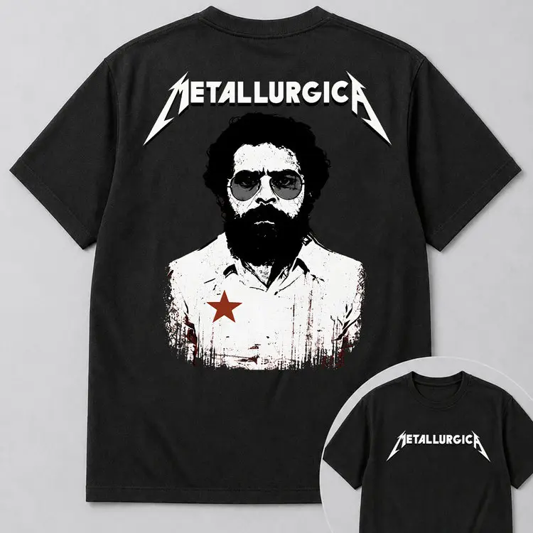 Camiseta Lula Presidente Metalurgica 100% Algodão Unissex - 1