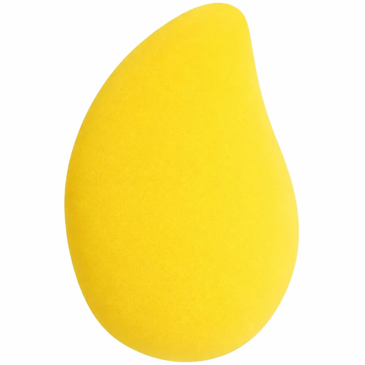 Esponja de Maquiagem Modelo Manga Amarela para Base e Corretivo | Aplicador Beauty Blender para Acabamento Uniforme e Pele Perfeita | Esponja Facial Macia Profissional