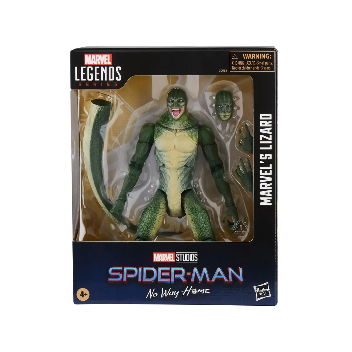 Marvel, Action Figure, Lizard, Spider-Man: No Way Home, Marvel Legends - Figura Articulada de 15 cm - A partir de 4 Anos