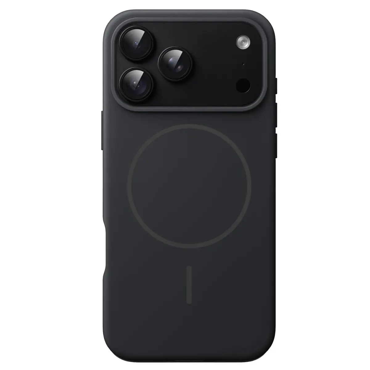 JETech Capa Magnética de Silicone para iPhone 18 Pro Max, Preto | Compatível com MagSafe, Toque Macio e Sedoso, Proteção À Prova de Choque, Resistente a Riscos - 1