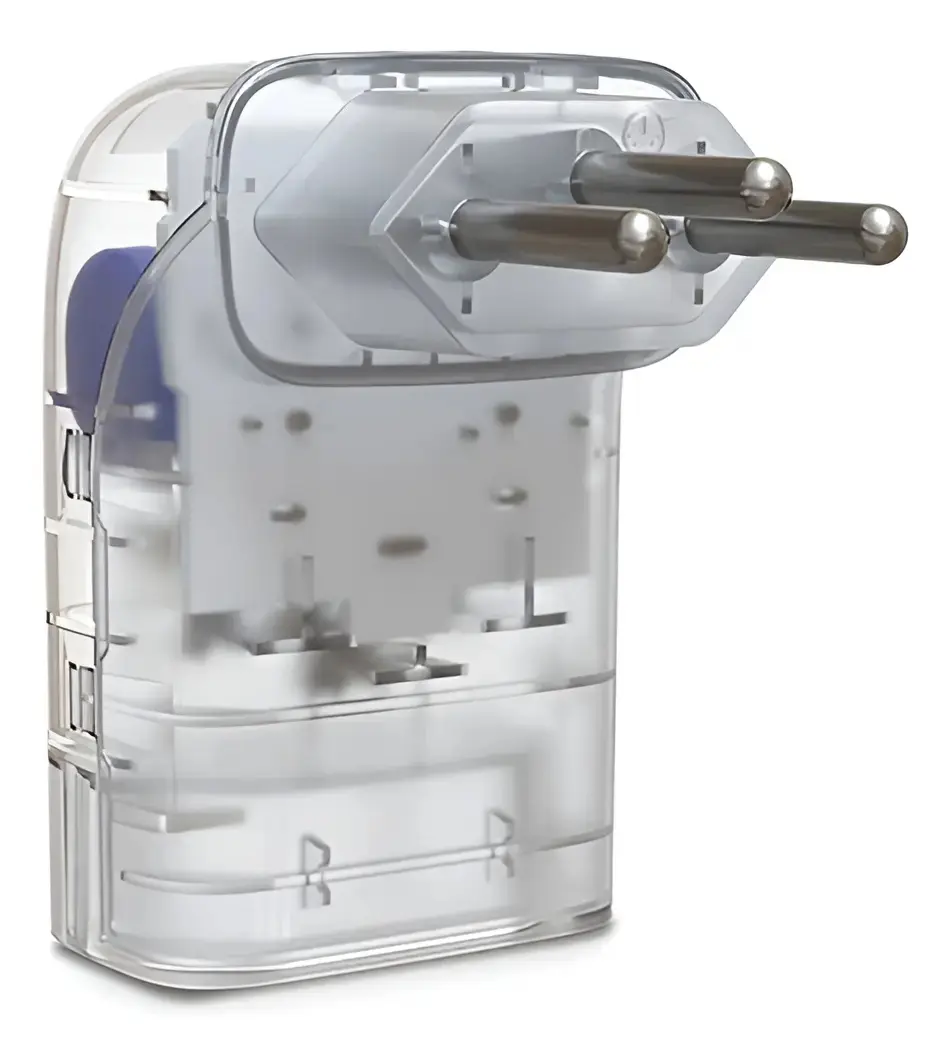 Protetor De Surto Clamper 10a 3 Pinos Lcf Com Dps Transparente - 1