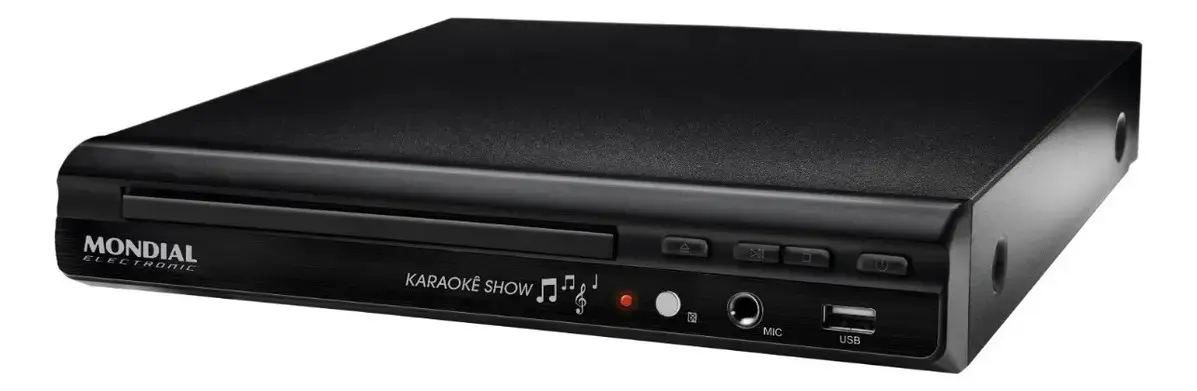 DVD Player Mondial D-20 Karaokê USB MP3 Bivolt