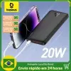 [APP/Moedas R$ 109]PowerBank Baseus 10000mAh 20W com Cabo Tipo C - 1