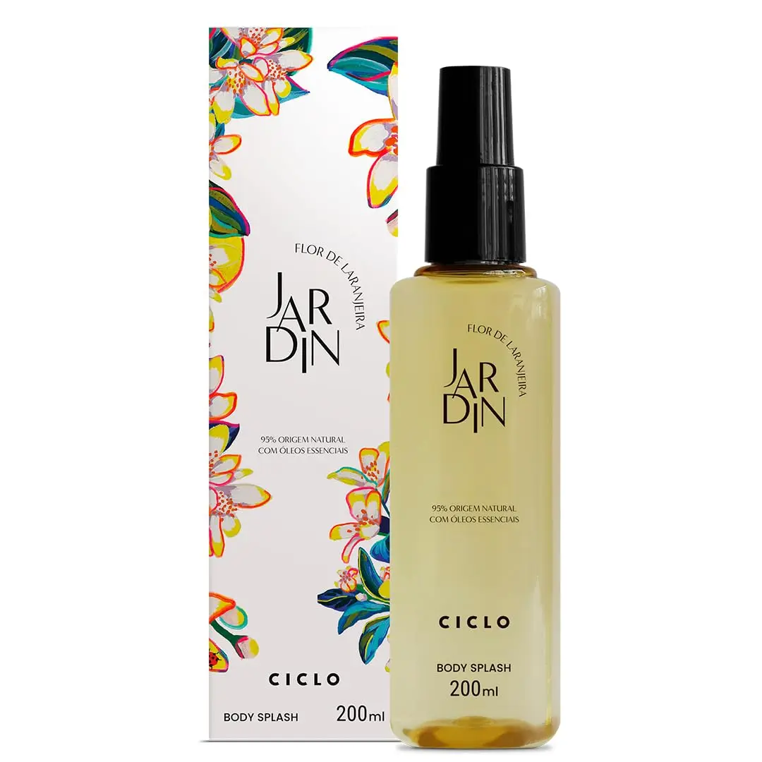Body Splash Jardin Flor De Laranjeira 200ml Spray Desodorante Corporal Ciclo