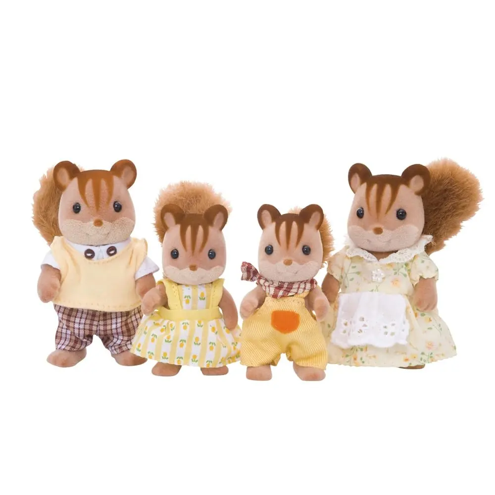 Família Dos Esquilos Noz Sylvanian Families Multicor - 1