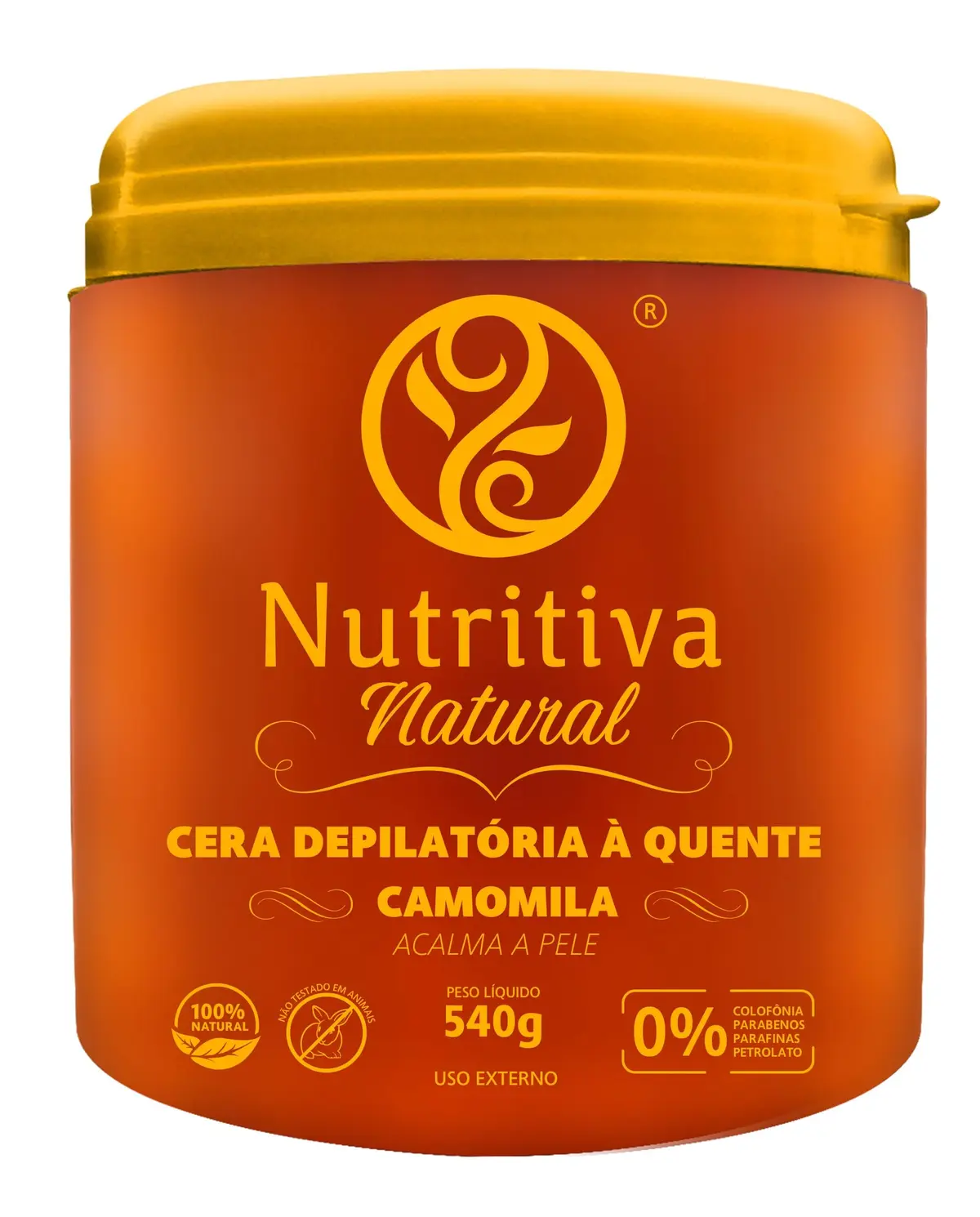 Cera Depilatória Camomila 540 gr