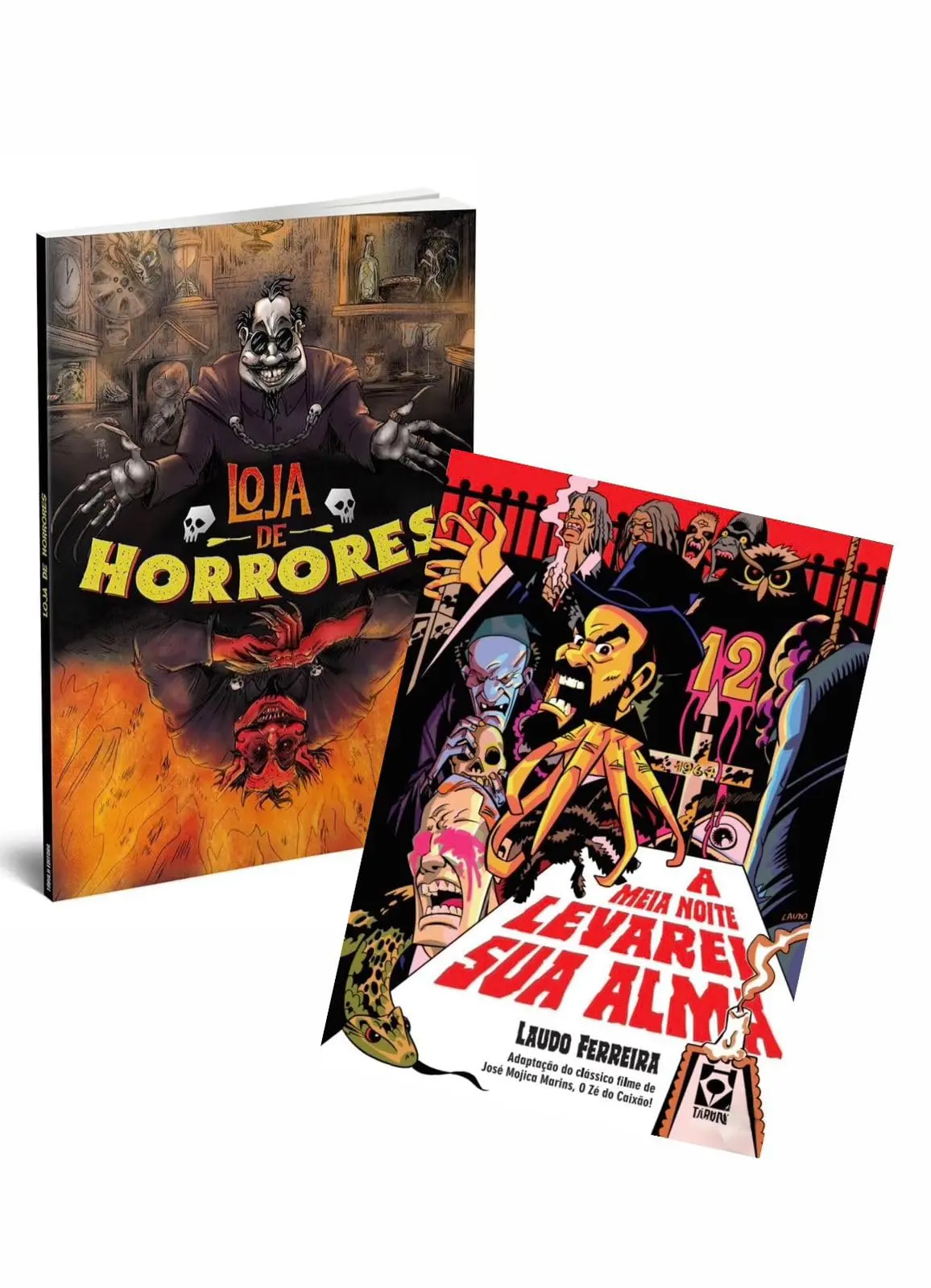 KIT TERROR DE ZÉ DO CAIXÃO: A MEIA-NOITE LEVAREI SUA ALMA + LOJA DE HORRORES - 1