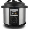 Panela De Pressão Elétrica 6 L Mecânica Inox Midea PPB71 Cor Cinza 127V - 1