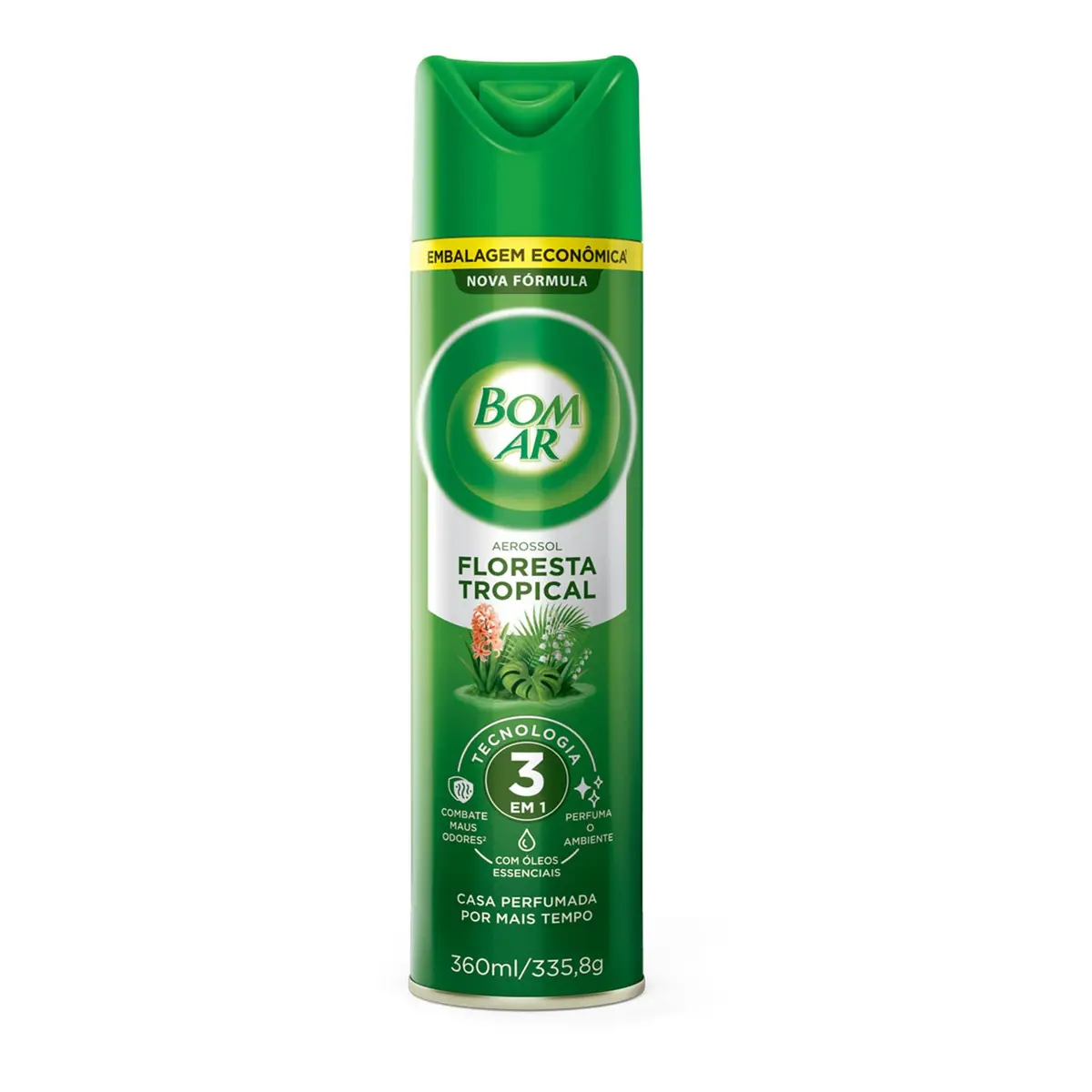 Aromatizador Aerossol Air Wick, Floresta Tropical, 360ml | Embalagem Econômica