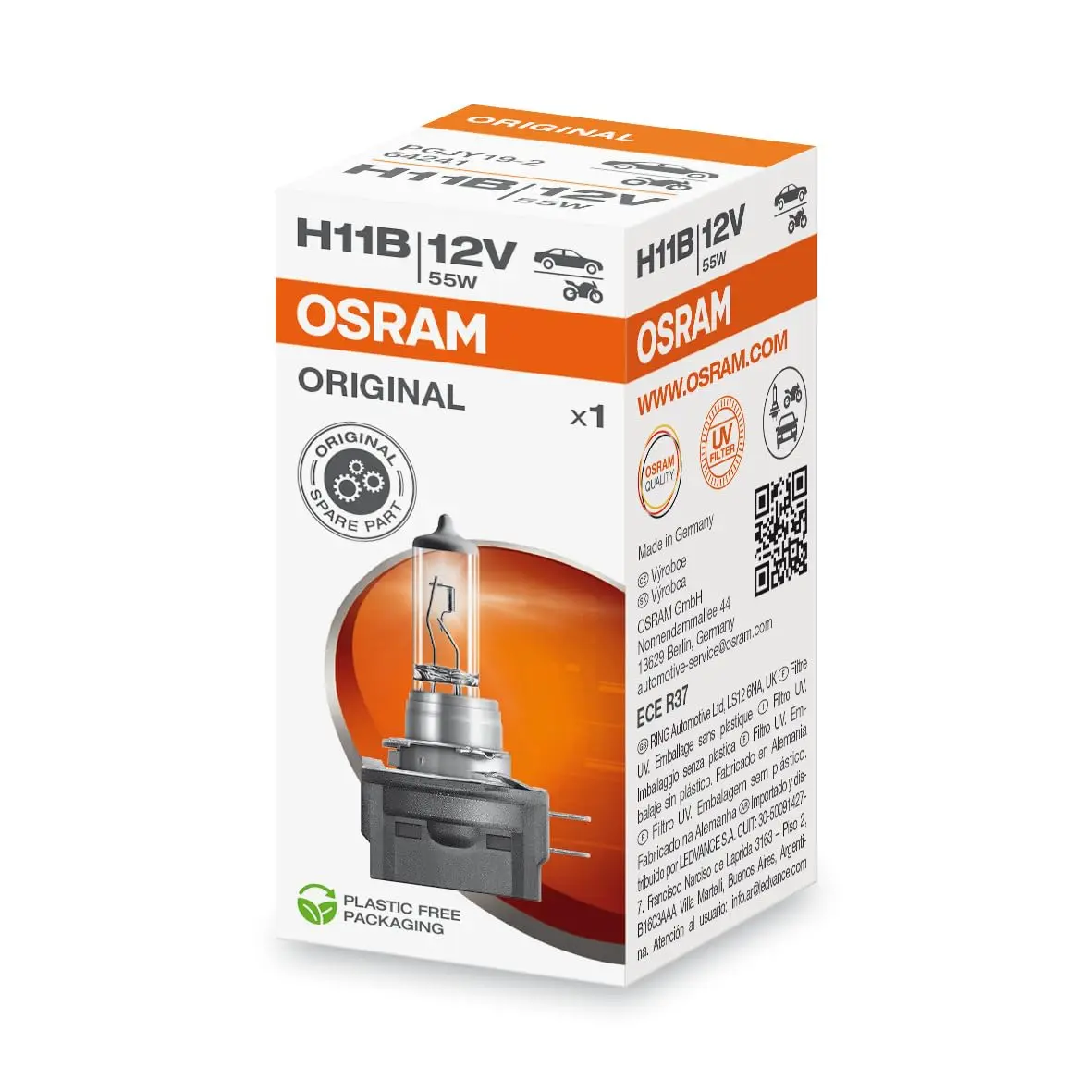 Standard (12V) H11B - 64241 - New Fiesta