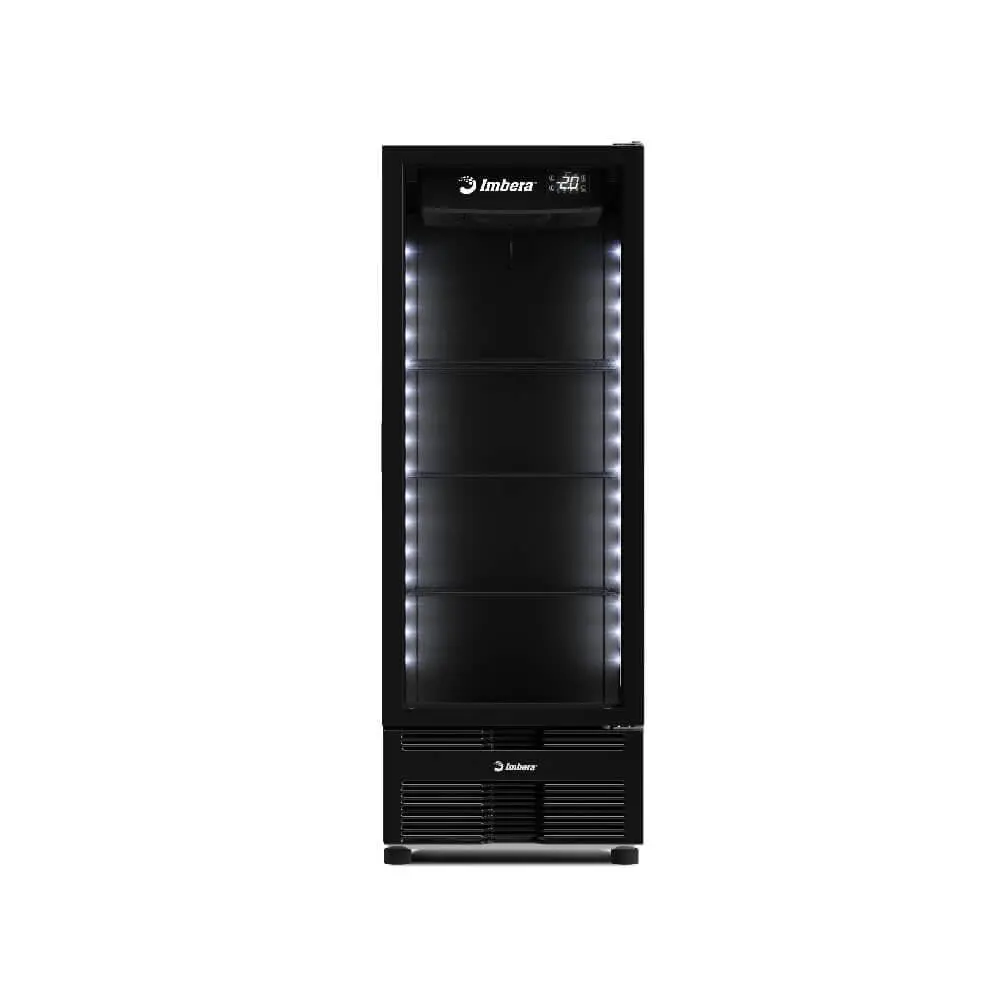Cervejeira Imbera 569 Litros Porta De Vidro Full Black CCV355-220V