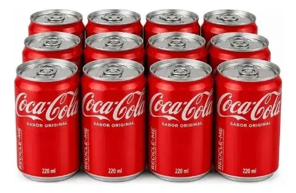 Refrigerante Coca-Cola Company Original Lata 220ml (12 Latas)